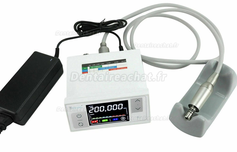 Moteur électrique sans balais CICADA E-Type dentaire avce lumiere